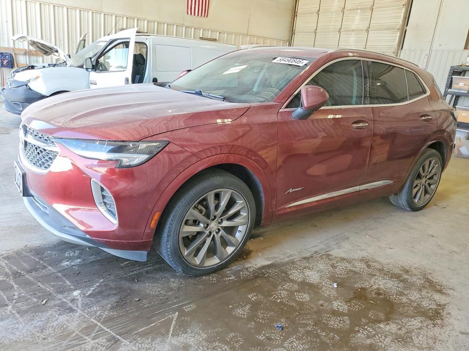 2021 Buick Envision VIN LRBFZSR4XMD053349 — COPART salvage auction photo