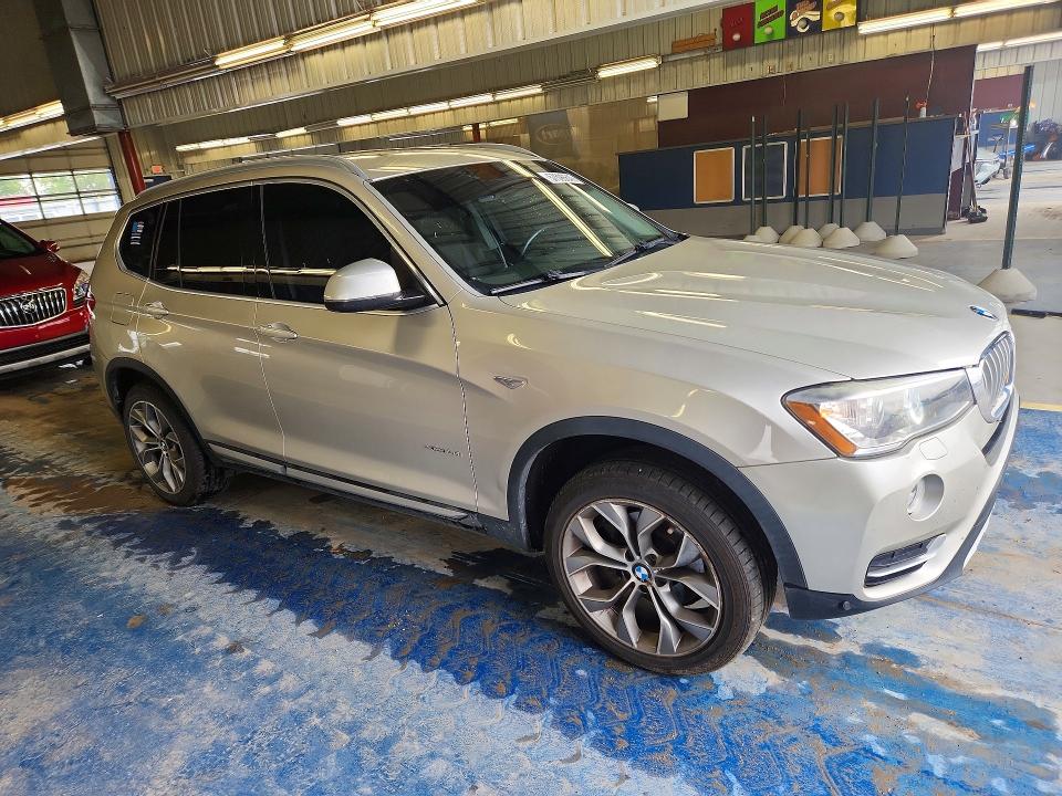 2016 BMW X3 VIN 5UXWX9C58G0D77186 COPART salvage auction — MECHANICAL, In - Certificate Of Title, sold $2,450 on 2026-07-06 (photo 4)