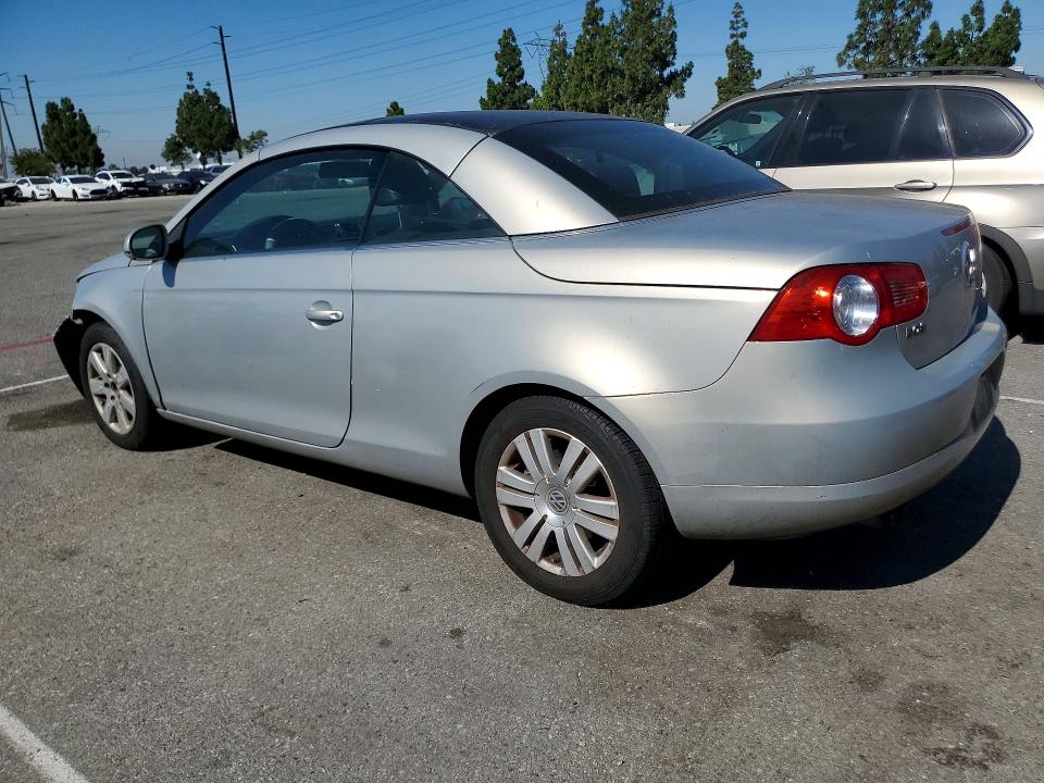 2009 Volkswagen Eos VIN WVWBA71F89V009837 COPART salvage auction — FRONT END, Ca - Cert Of Title-Salvaged, sold $525 on 2026-07-21 (photo 2)