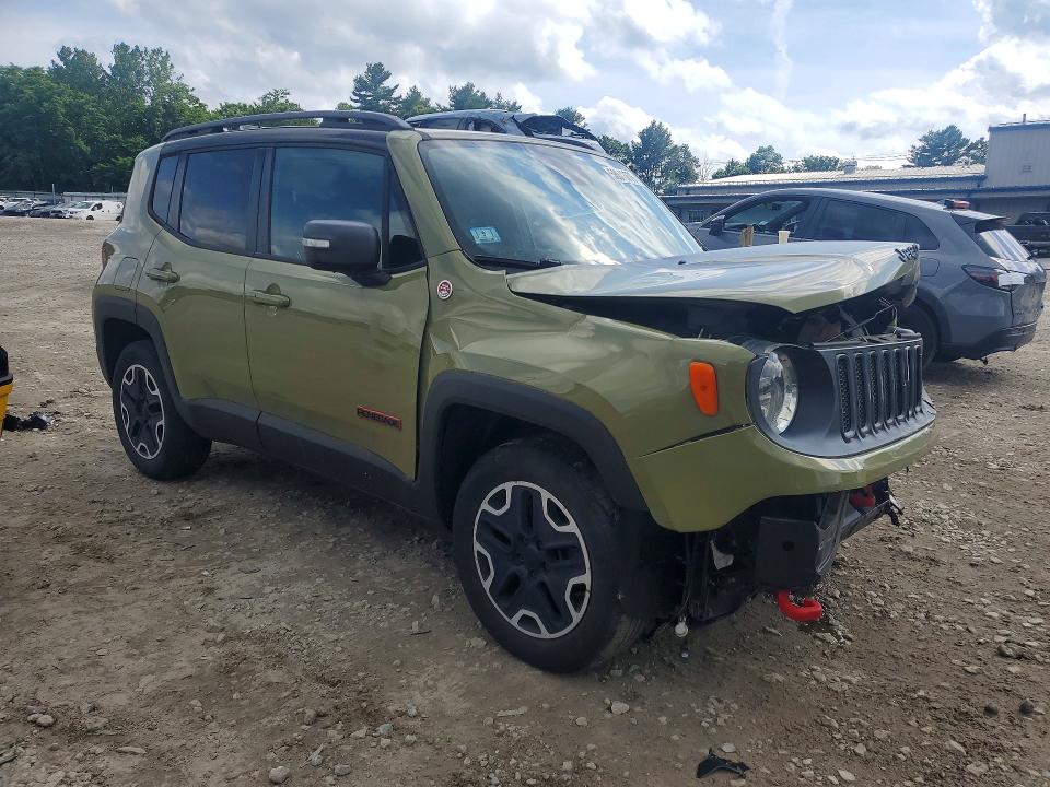 2015 Jeep Renegade VIN ZACCJBCT5FPB93017 COPART salvage auction — FRONT END, Ma - Cert Of Title-Reconstrctd Coll, sold $800 on 2026-07-09 (photo 4)