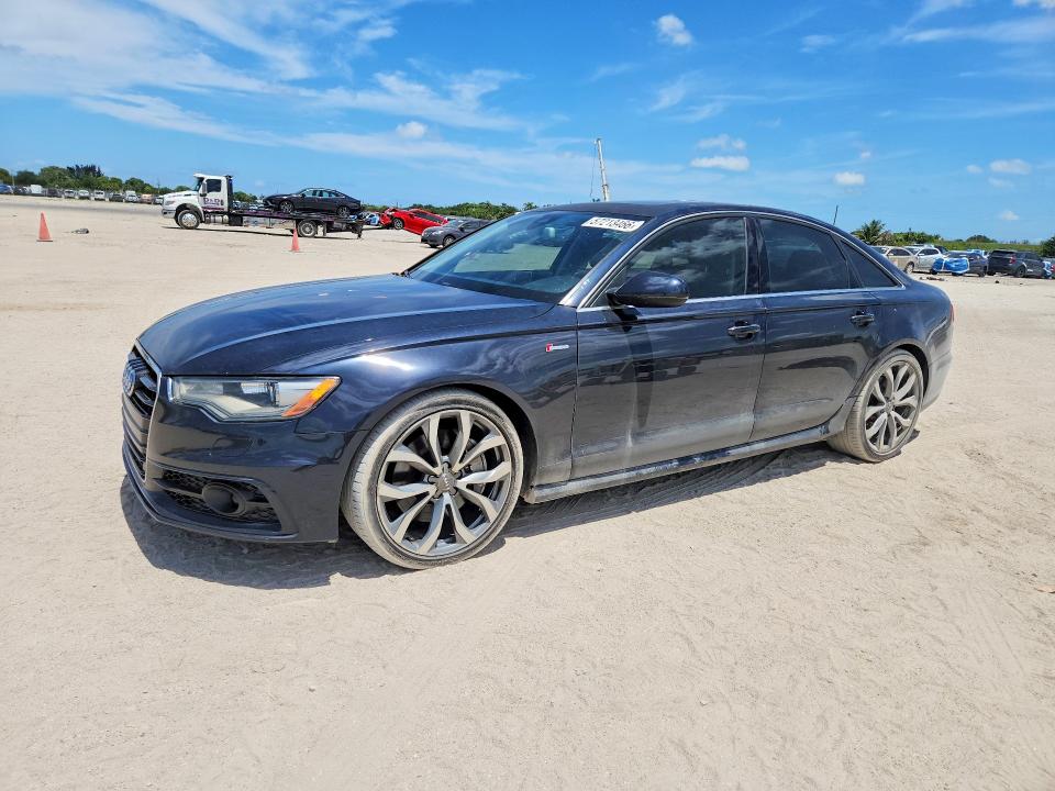 2012 Audi A6 VIN WAUHGAFC8CN145006 COPART salvage auction — MINOR DENT/SCRATCHES, Nc - Certificate Of Title, sold $1,800 on 2026-07-14 (photo 1)