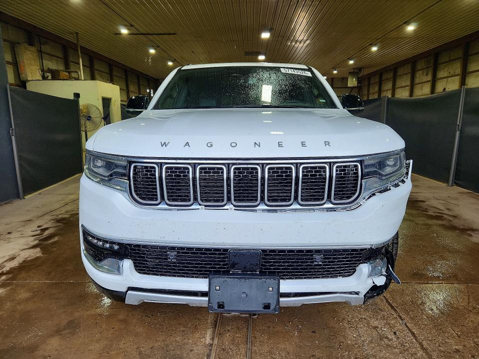 2025 Jeep Wagoneer VIN 1C4SJSBP6SS535241 COPART salvage auction — FRONT END, Oh - Certificate Of Title (P), sold $25,500 on 2026-07-15 (photo 5)