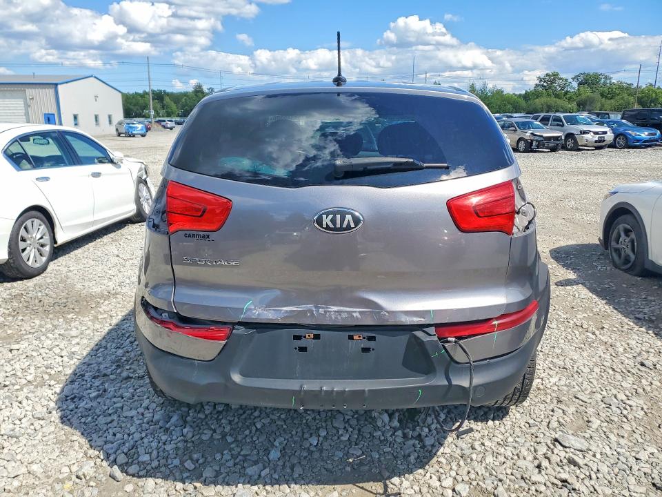 2014 Kia VIN KNDPB3AC8E7650163 COPART salvage auction — REAR END, Ma - Cert Of Title-Reconstrctd Coll, sold $3,150 on 2026-07-15 (photo 6)