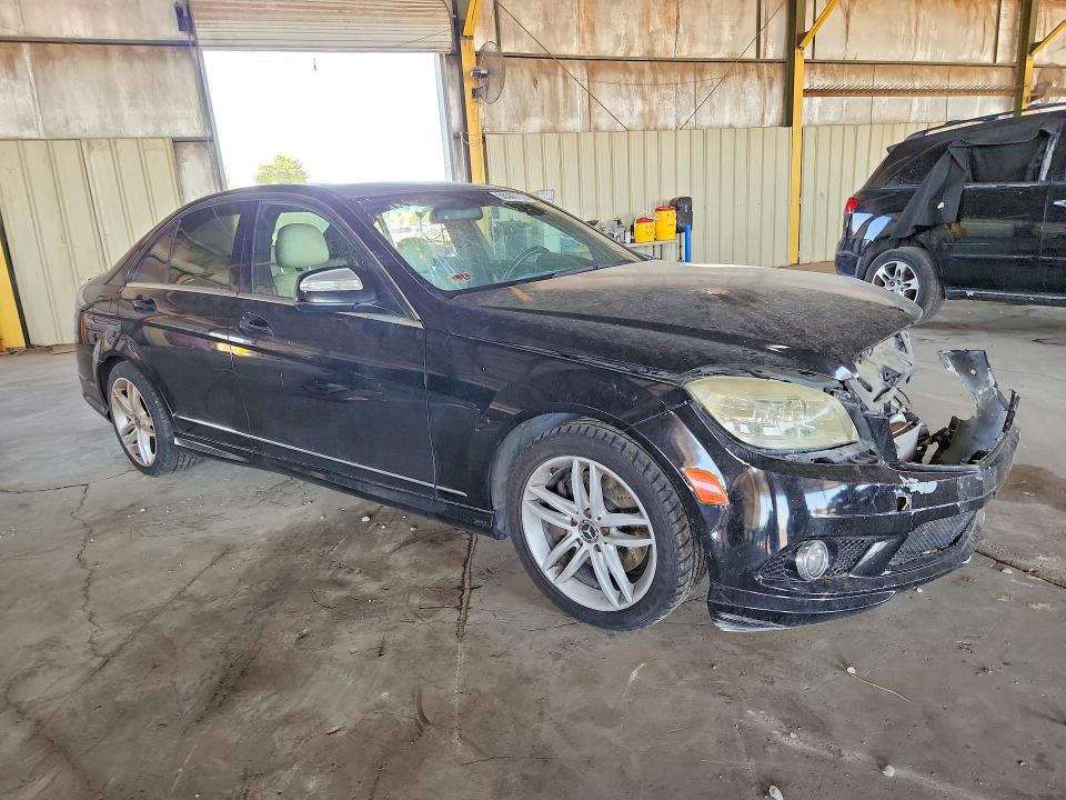 2008 Mercedes-benz C class VIN WDDGF56X28F032106 COPART salvage auction — FRONT END, AZ - CERT OF TITLE-RESTORED SALVAGE (P), sold $475 on 2026-07-29 (photo 4)