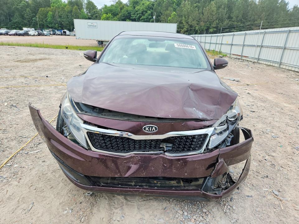 2011 Kia Optima VIN KNAGM4A71B5070549 COPART salvage auction — FRONT END, Va - Cert Of Title - Salvage, sold $650 on 2026-07-14 (photo 5)