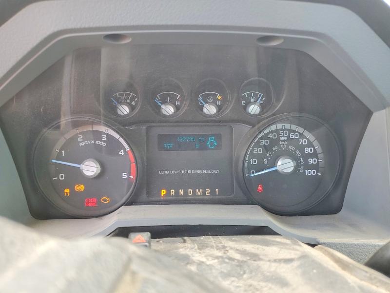 2015 Ford F550 VIN 1FDUF5HT9FEA04454 COPART salvage auction — FRONT END, Tx - Salvage Vehicle Title, sold $6,500 on 2026-07-08 (photo 9)