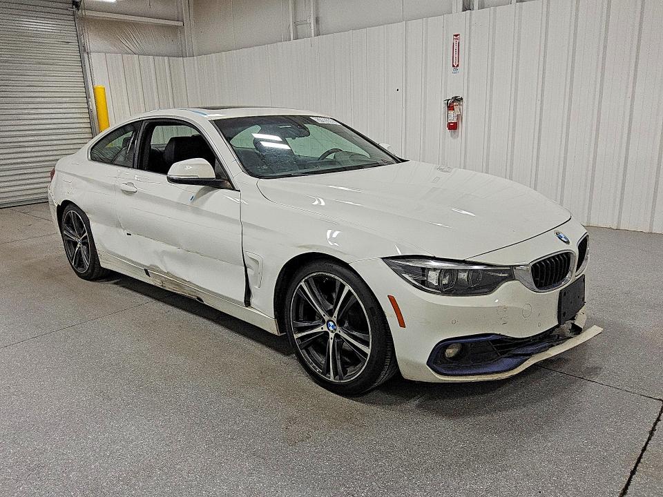2019 BMW 4er VIN WBA4W3C53KAF92791 COPART salvage auction — FRONT END, Wv - Certificate Of Title, sold $675 on 2026-07-16 (photo 4)