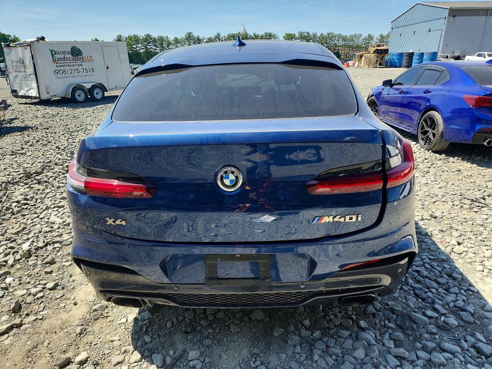 2021 BMW X4 VIN 5UX2V5C03M9E50831 COPART salvage auction — FRONT END, Ny - Mv-907A Salvage Certificate, sold $9,300 on 2026-07-22 (photo 6)