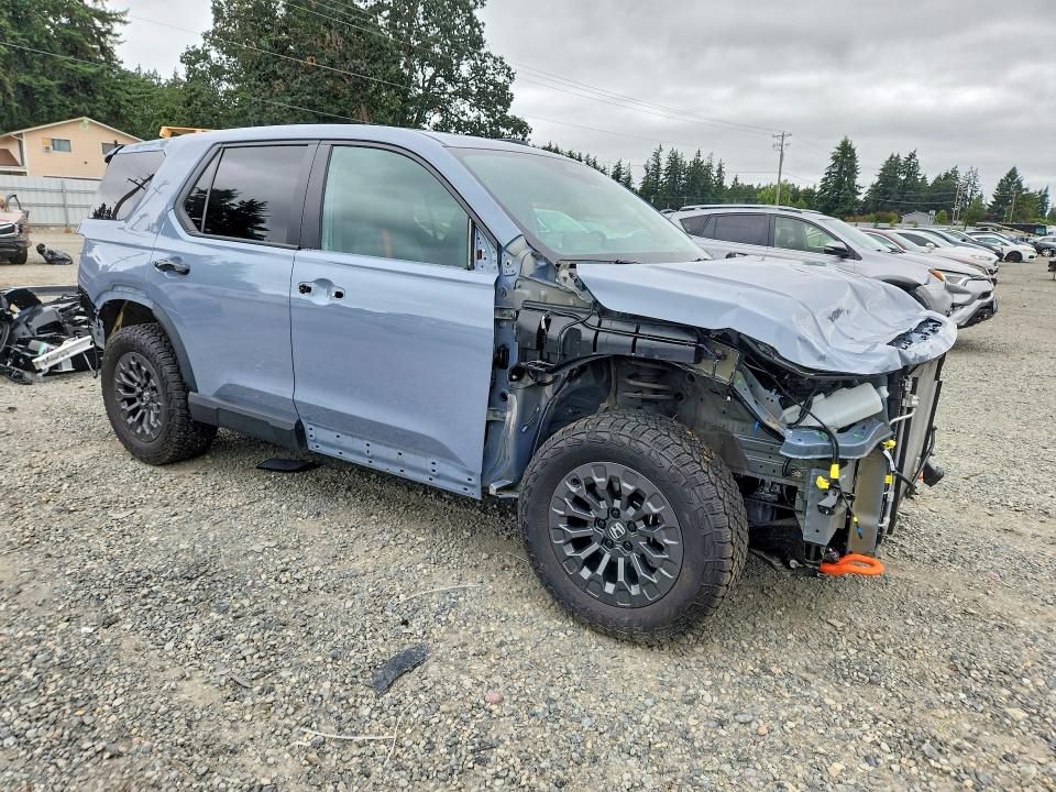 2026 Honda Passport VIN 5FNYF9H53TB011330 COPART salvage auction — FRONT END, Wa - Bill Of Sale, sold $16,700 on 2026-07-17 (photo 4)