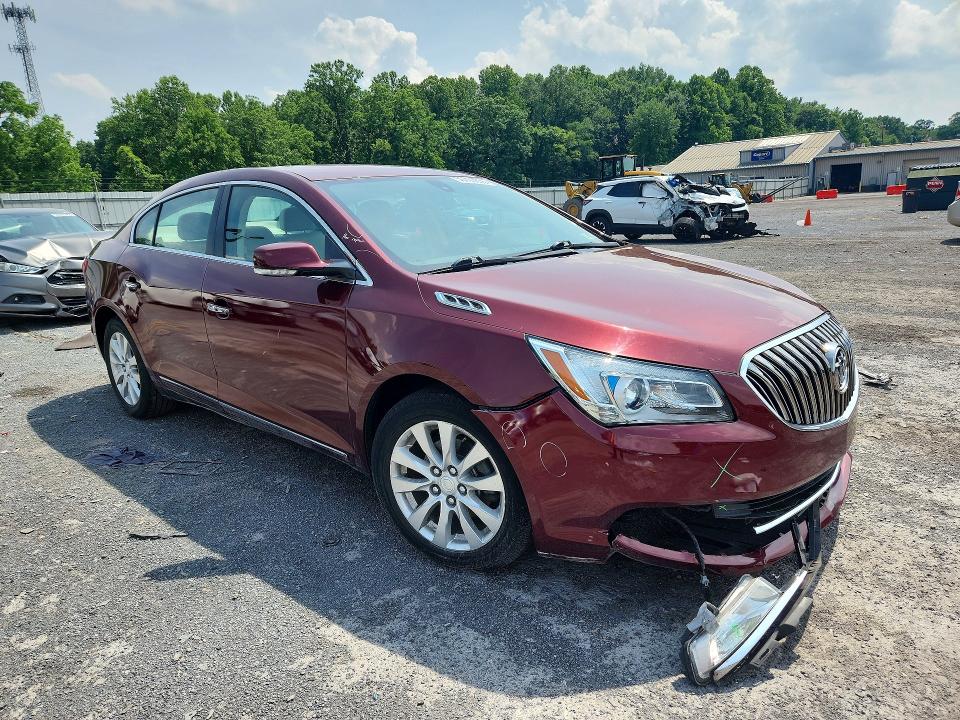 2015 Buick Lacrosse VIN 1G4GB5GR2FF238721 COPART salvage auction — FRONT END, Pa - Certificate Of Salvage, sold $850 on 2026-07-09 (photo 4)