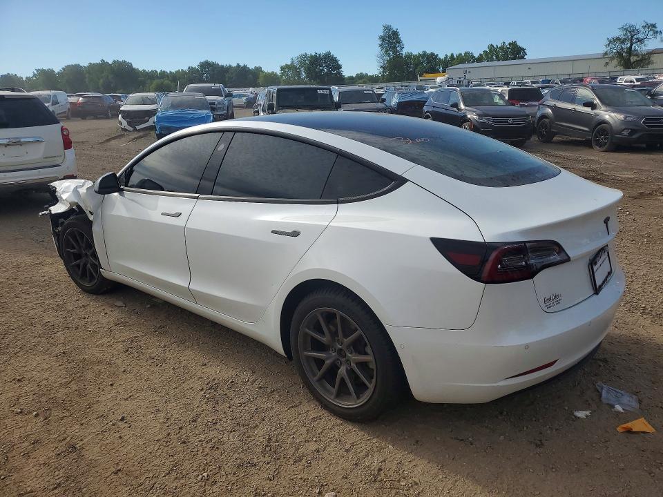 2020 Tesla Model 3 VIN 5YJ3E1EA0LF797037 COPART salvage auction — FRONT END, MI - CERTIFICATE OF TITLE, sold $4,900 on 2026-08-01 (photo 2)