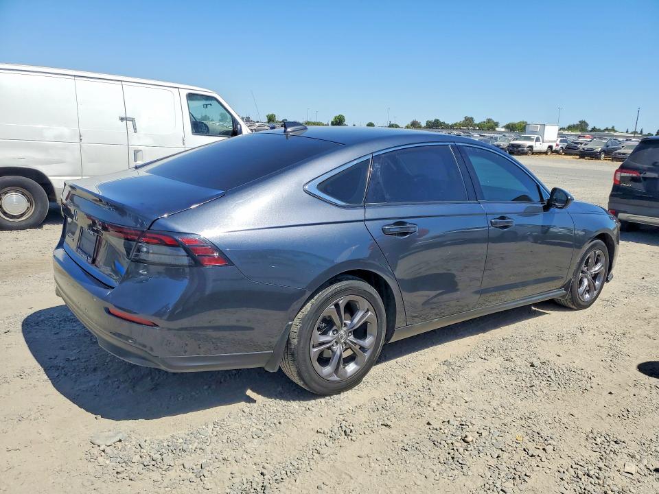 2023 Honda Accord VIN 1HGCY1F3XPA044218 COPART salvage auction — SIDE, CA - SALVAGE CERTIFICATE, sold $7,300 on 2026-07-28 (photo 3)