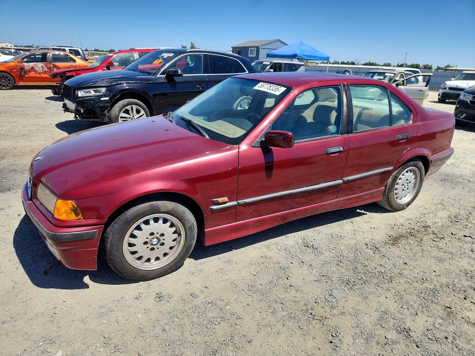 1996 BMW 3 series VIN WBACD4322TAV36045 COPART salvage auction — MECHANICAL, Ca - Dis/Dlr/Exp Only Clean Title, sold $925 on 2026-08-18 (photo 1)