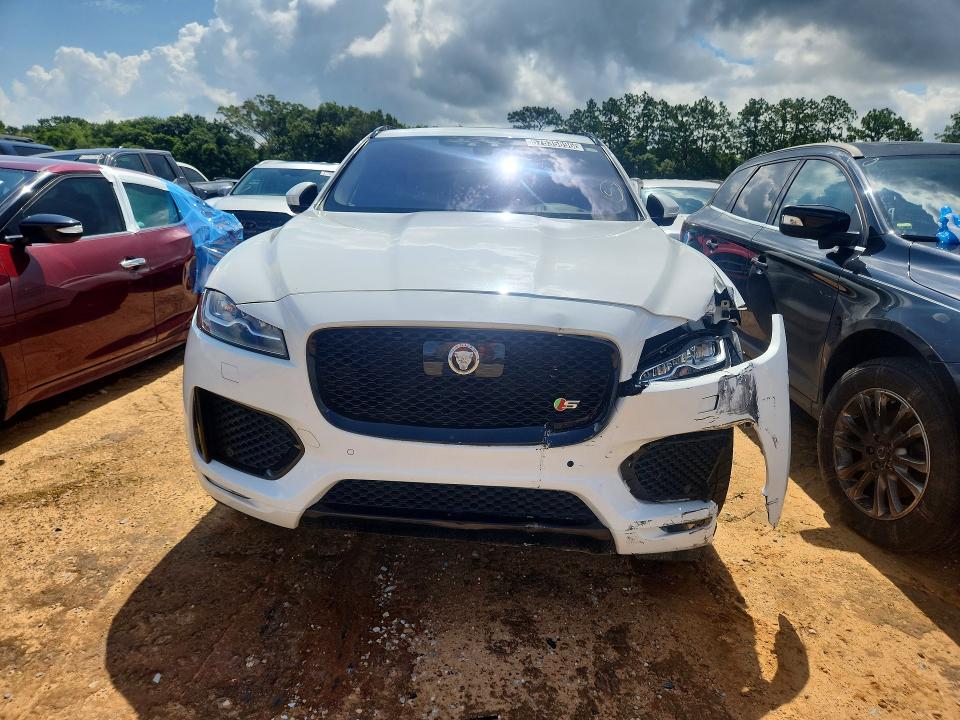 2019 Jaguar F-pace VIN SADCM2FV8KA607040 COPART salvage auction — FRONT END, AL - CERTIFICATE OF TITLE, sold $4,750 on 2026-07-23 (photo 5)