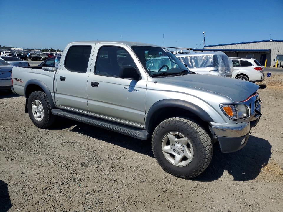 2002 Toyota Tacoma VIN 5TEGN92N42Z894763 COPART salvage auction — FRONT END, CA - SALVAGE CERTIFICATE, sold $20 on 2026-07-21 (photo 4)