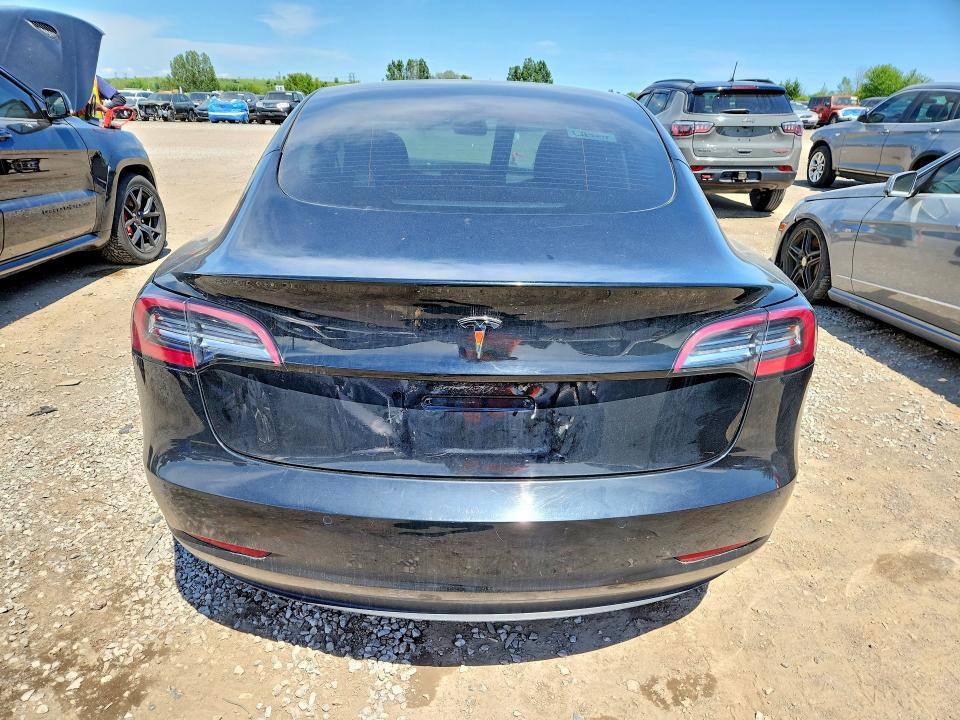 2022 Tesla VIN 5YJ3E1EA8NF206679 COPART salvage auction — FRONT END, On - Permit Salvage, sold $7,600 on 2026-07-14 (photo 6)