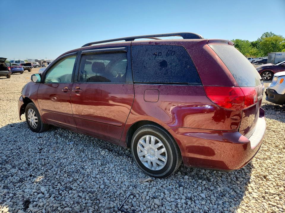 2006 Toyota Sienna VIN 5TDZA23C16S552814 COPART salvage auction — SIDE, IL - SALVAGE CERTIFICATE, sold $725 on 2026-07-24 (photo 2)