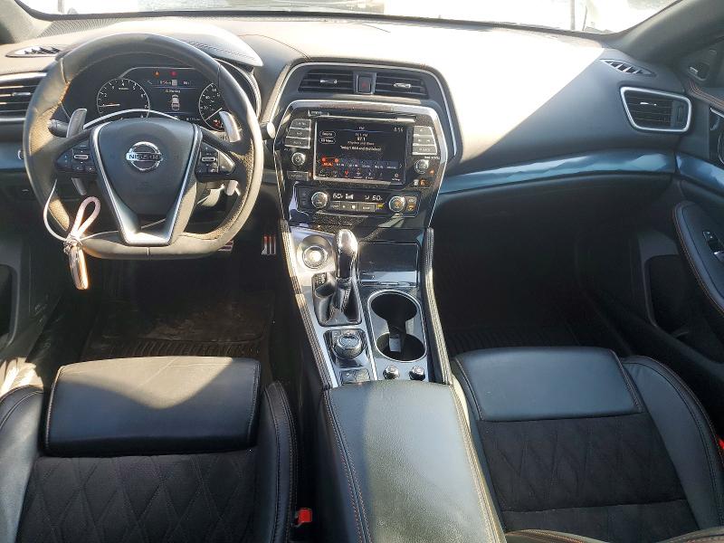 2021 Nissan Maxima VIN 1N4AA6EV0MC510514 COPART salvage auction — REAR END, Al - Cert Of Title-Salvage Title, sold $7,200 on 2026-08-13 (photo 8)