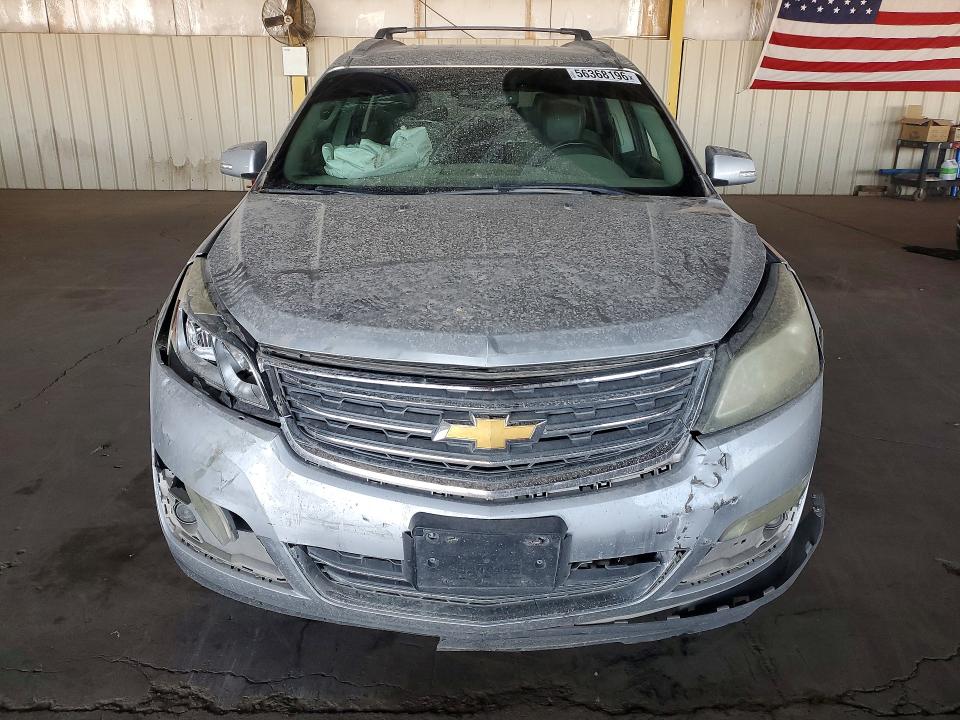 2014 Chevrolet Traverse VIN 1GNKRJKD1EJ256080 COPART salvage auction — FRONT END, Az - Certificate Of Title (P), sold $525 on 2026-07-27 (photo 5)