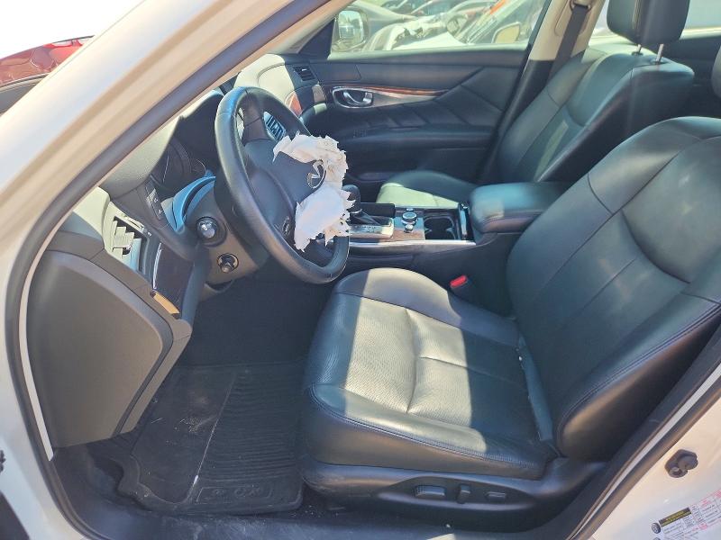 2019 Infiniti Q70 VIN JN1BY1AR8KM580066 COPART salvage auction — FRONT END, Il - Salvage Certificate, sold $300 on 2026-07-28 (photo 7)