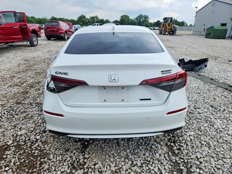 2026 Honda Civic VIN 2HGFE4F85TH305401 COPART salvage auction — REAR END, Oh - Cert Of Title-Salvage, sold $8,300 on 2026-07-28 (photo 6)