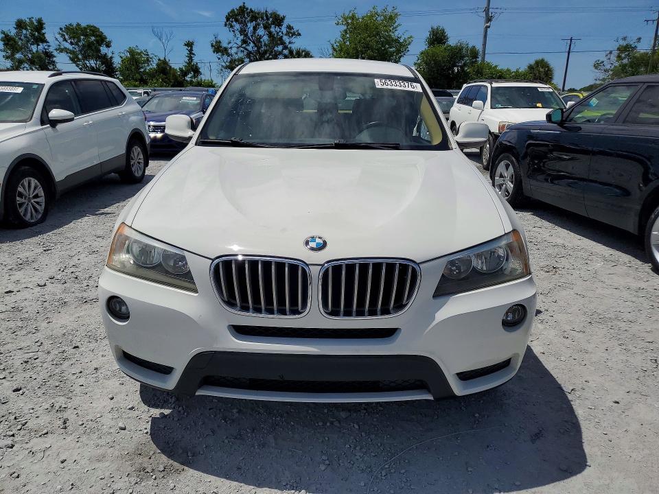 2014 BMW X3 VIN 5UXWX9C59E0D31220 COPART salvage auction — SIDE, Fl - Certificate Of Destruction, sold $1,000 on 2026-07-10 (photo 5)