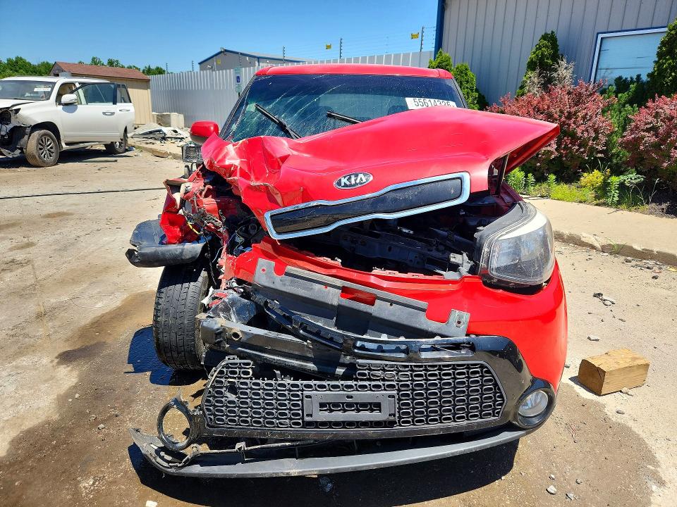 2016 Kia VIN KNDJP3A51G7862141 COPART salvage auction — FRONT END, Ky - Bill Of Sale/Part Only/No Titl, sold $475 on 2026-07-23 (photo 5)