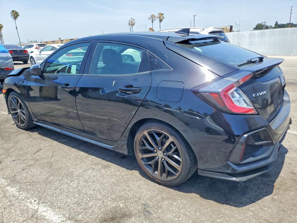 2021 Honda VIN SHHFK7H42MU405559 COPART salvage auction — FRONT END, Ca - Salvage Certificate, sold $200 on 2026-07-24 (photo 2)