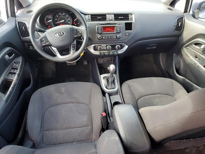 2013 Kia Rio VIN KNADN4A37D6231920 COPART salvage auction — FRONT END, OH - CERT OF TITLE-SALVAGE, sold $775 on 2026-07-24 (photo 8)