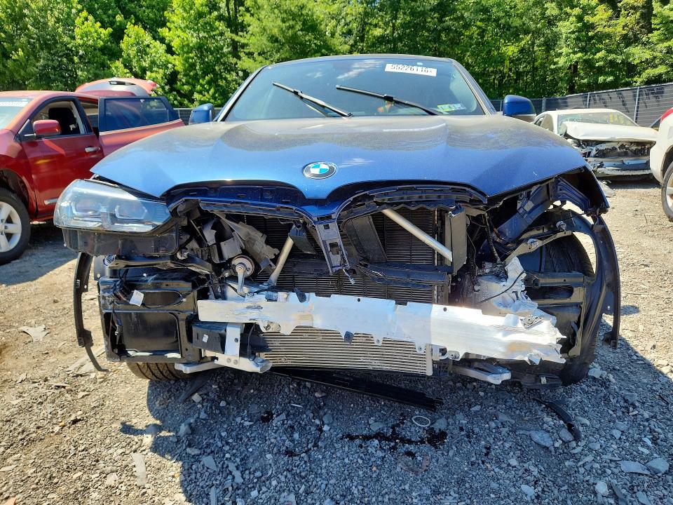2022 BMW X4 VIN 5UX33DT07N9L96355 COPART salvage auction — FRONT END, Pa - Certificate Of Salvage, sold $13,600 on 2026-07-31 (photo 5)