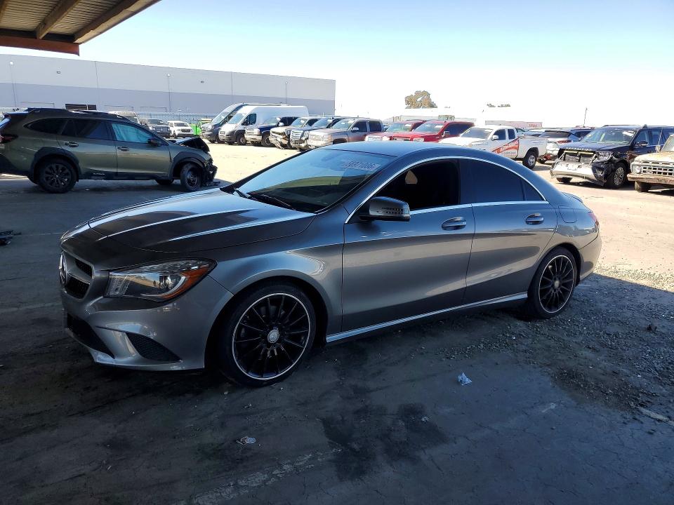 2014 Mercedes-benz Cla-class VIN WDDSJ4EB3EN126473 COPART salvage auction — SIDE, CA - SALVAGE CERTIFICATE, sold $2,700 on 2026-08-13 (photo 1)