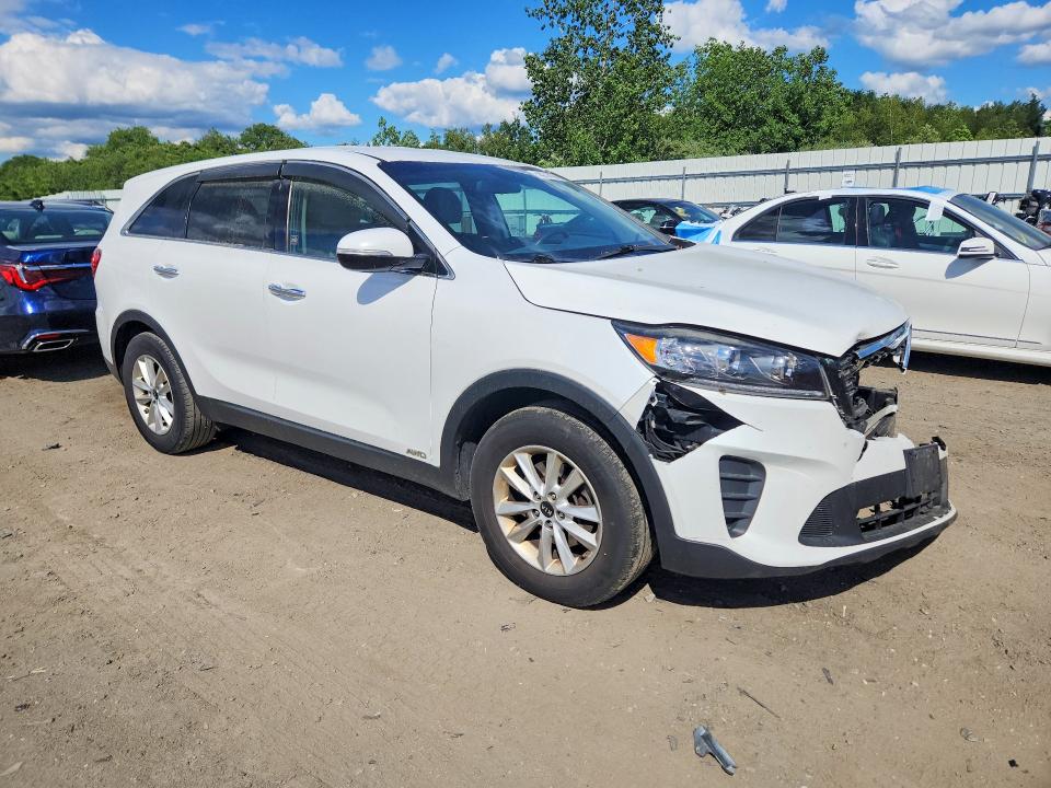 2019 Kia Sorento VIN 5XYPGDA3XKG510492 COPART salvage auction — FRONT END, Ma - Cert Of Title-Salvage, sold $2,450 on 2026-07-22 (photo 4)