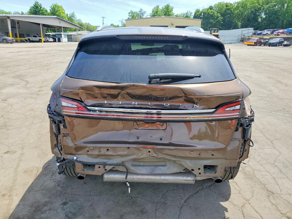 2022 Lincoln Nautilus VIN 2LMPJ8K97NBL08200 COPART salvage auction — FRONT END, NY - MV-907A SALVAGE CERTIFICATE, sold $8,600 on 2026-07-14 (photo 6)