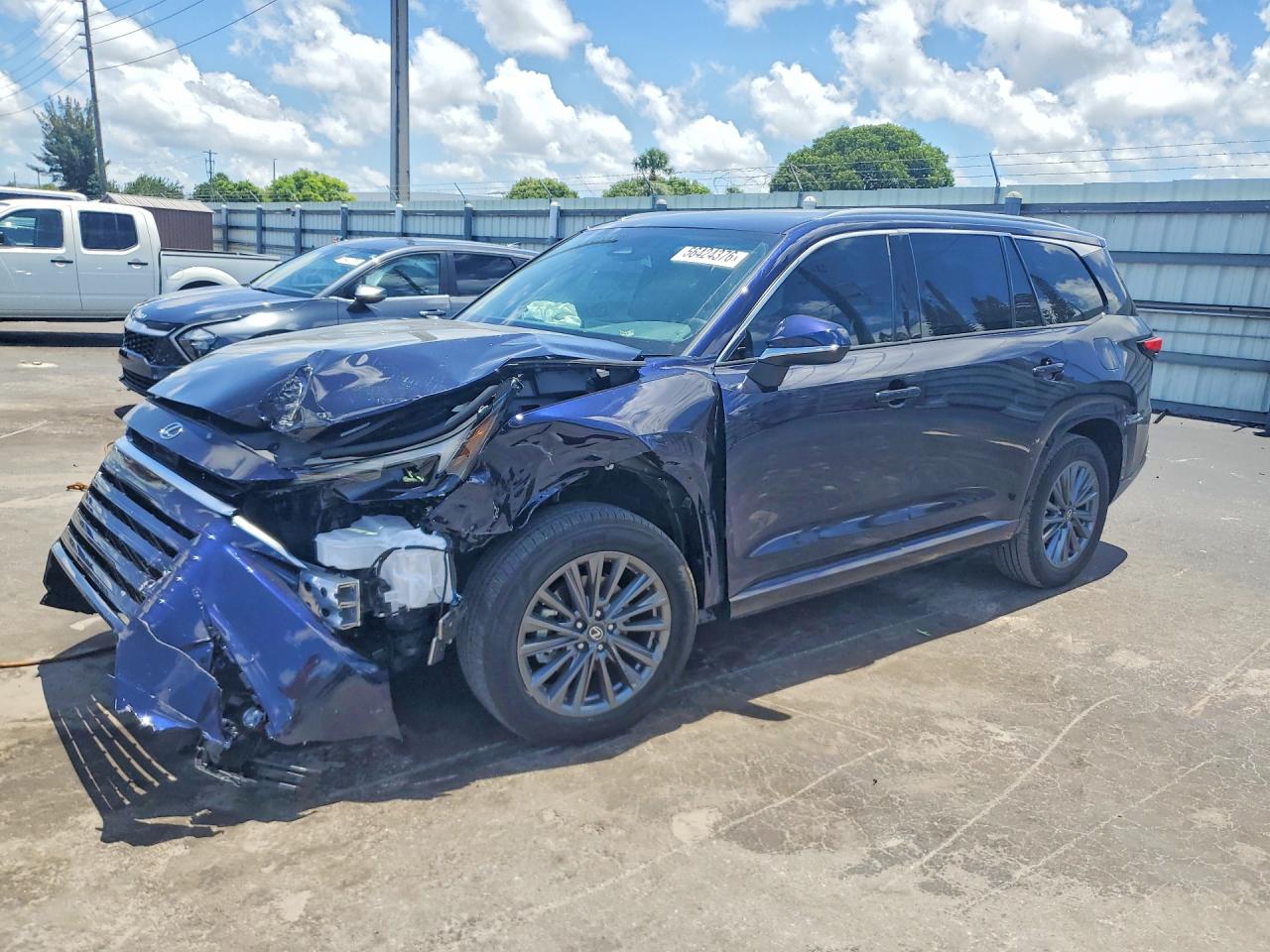 2026 Lexus TX 350 VIN 5TDAAAA67TS019799 — COPART salvage auction photo