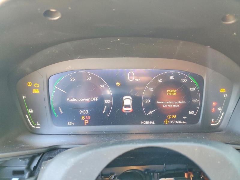 2023 Honda Accord VIN 1HGCY2F5XPA054111 COPART salvage auction — SIDE, Md - Cert Of Salvage > 75% Damage, sold $6,600 on 2026-07-02 (photo 9)