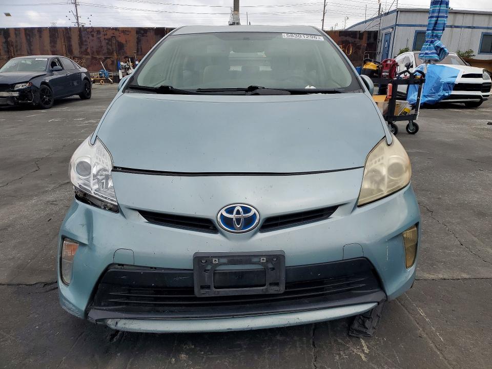 2015 Toyota Prius VIN JTDKN3DU9F1876688 COPART salvage auction — REAR END, Ca - Salvage Certificate, sold $1,600 on 2026-07-08 (photo 5)