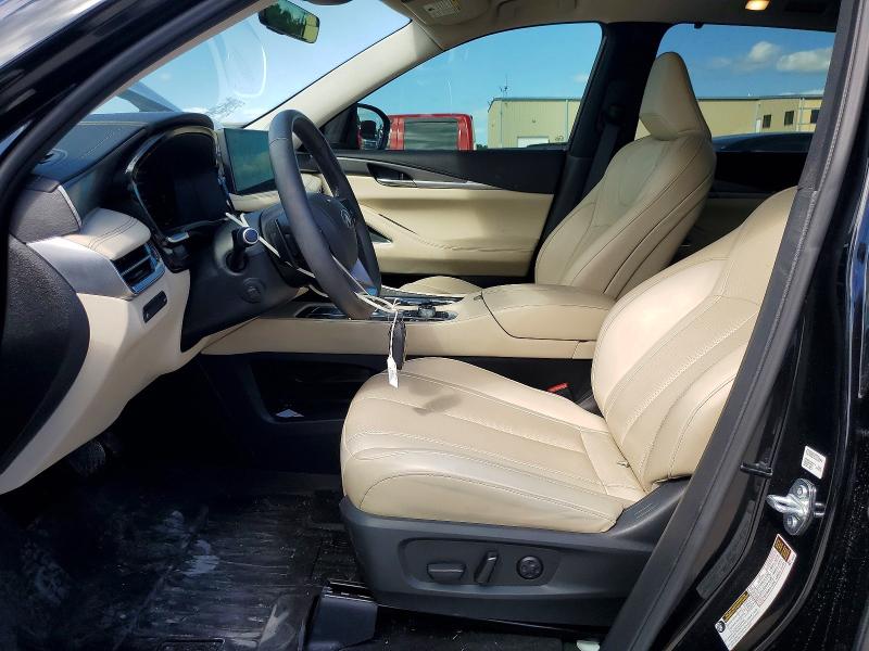 2025 Infiniti Qx60 VIN 5N1AL1FRXSC344858 COPART salvage auction — FRONT END, Tx - Salvage Vehicle Title, sold $3,550 on 2026-07-27 (photo 7)