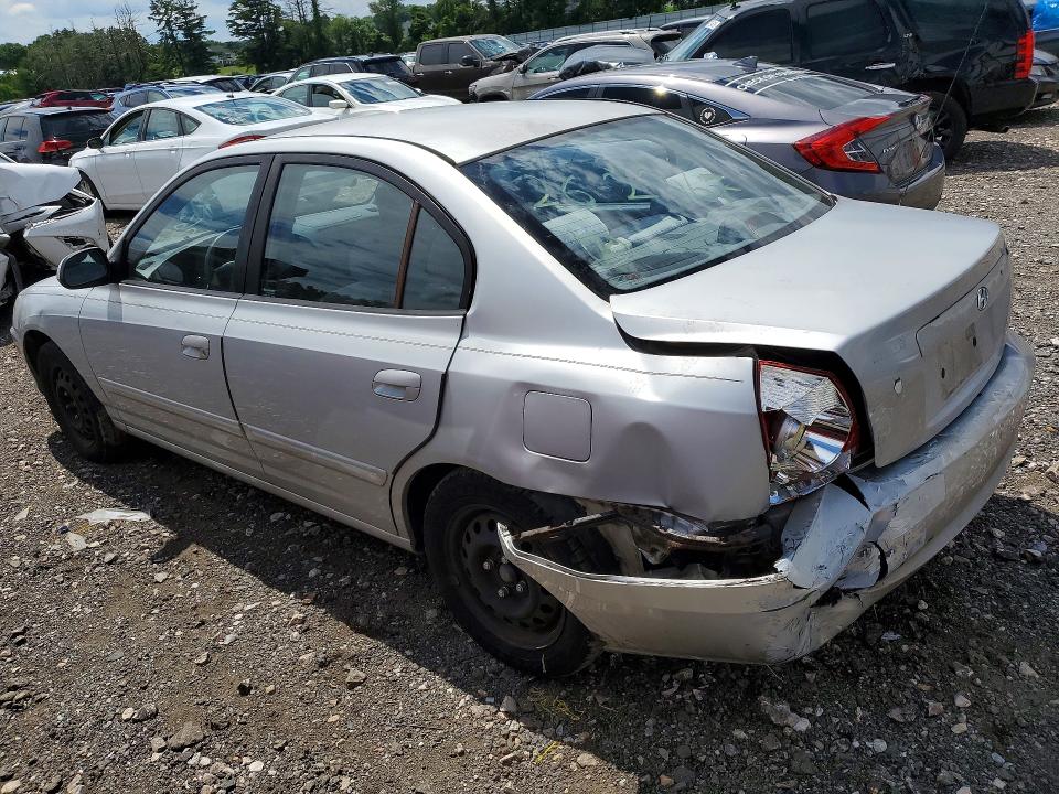 2006 Hyundai Elantra VIN KMHDN46D16U378443 COPART salvage auction — REAR END, Md - Cert Of Salvage > 75% Damage, sold $225 on 2026-07-06 (photo 2)