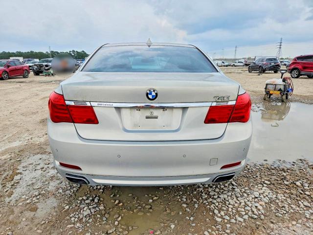 2011 BMW 7 series VIN WBAKA4C56BC612674 COPART salvage auction — MINOR DENT/SCRATCHES, Tx - Certificate Of Title (P), sold $1,400 on 2026-08-04 (photo 6)