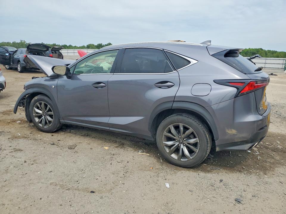 2019 Lexus Nx VIN JTJYARBZ5K2152392 COPART salvage auction — FRONT END, VA - CERT OF TITLE - SALVAGE, sold $2,950 on 2026-07-08 (photo 2)