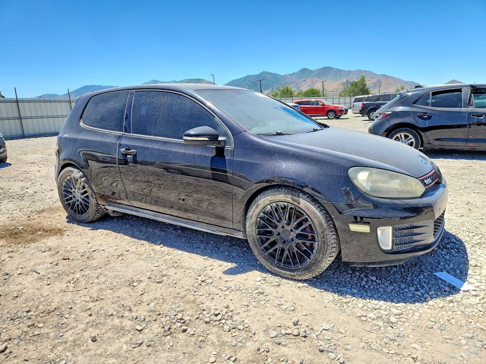 2012 Volkswagen Gti VIN WVWED7AJ1CW223577 COPART salvage auction — REAR END, Ut - Salvage Certificate, sold $1,850 on 2026-07-24 (photo 4)