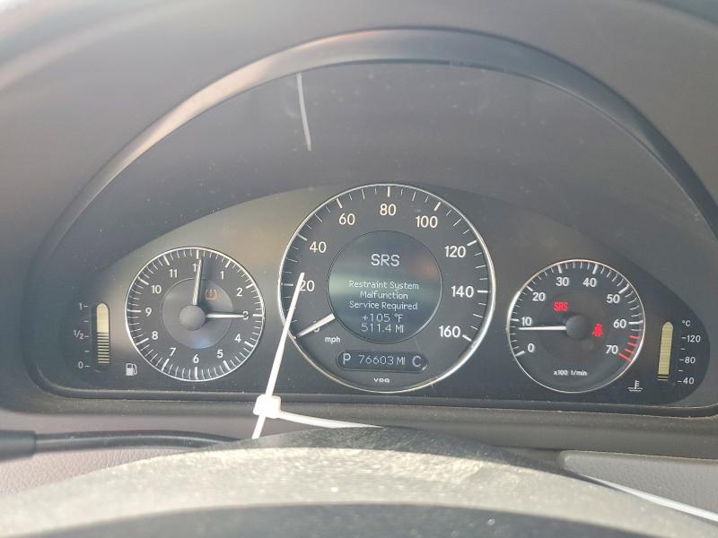 2009 Mercedes-benz Clk-klasse VIN WDBTK56F99T109602 COPART salvage auction — MECHANICAL, Ga - Cert Of Title-Salvage, sold $875 on 2026-08-03 (photo 9)