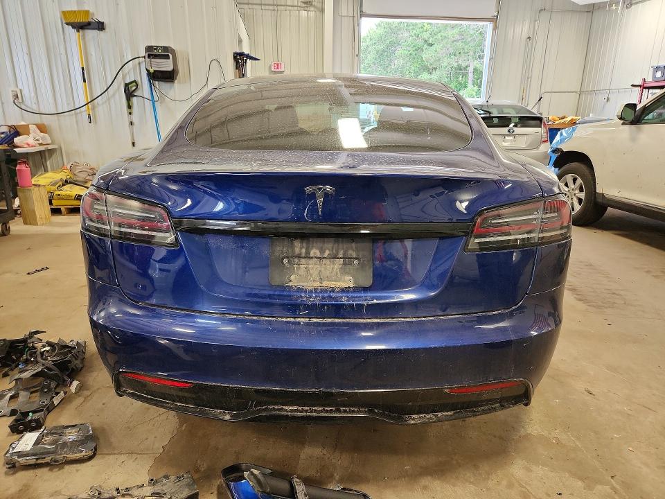2022 Tesla VIN 5YJSA1E51NF476833 COPART salvage auction — FRONT END, Mn - Cert Of Title-Salvage, sold $14,600 on 2026-07-28 (photo 6)