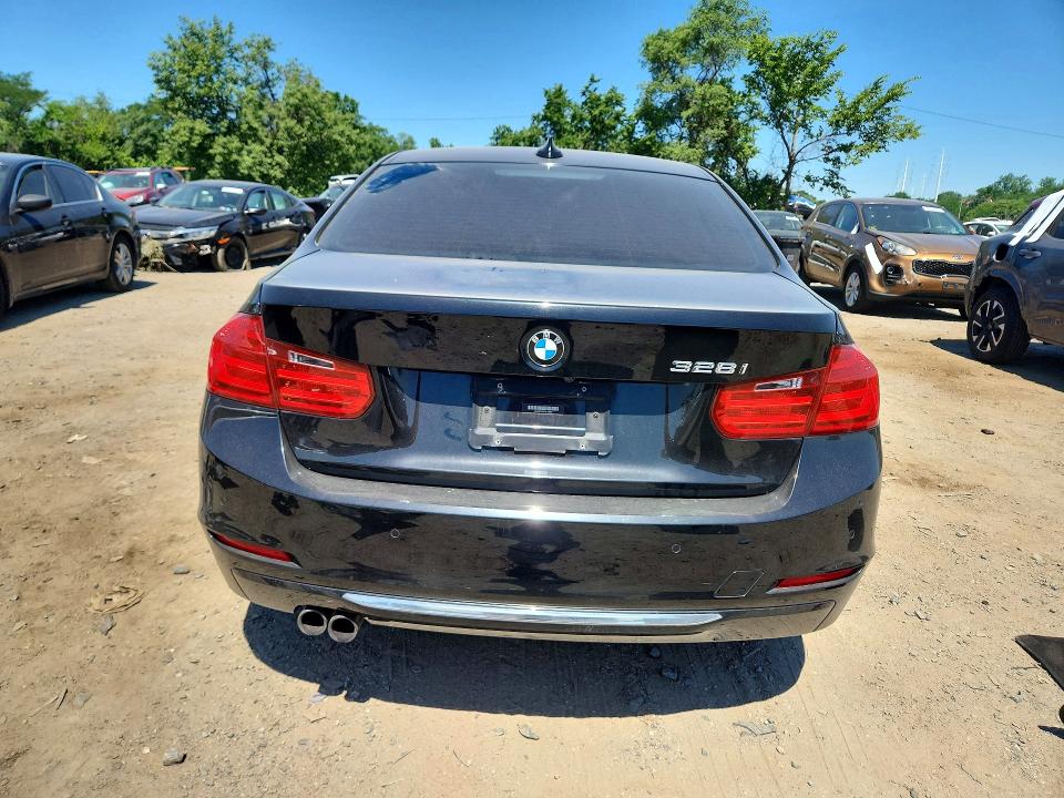 2015 BMW 3er VIN WBA3C1C55FK118184 COPART salvage auction — FRONT END, MD - CERT OF SALVAGE > 75% DAMAGE, sold $1,200 on 2026-07-30 (photo 6)