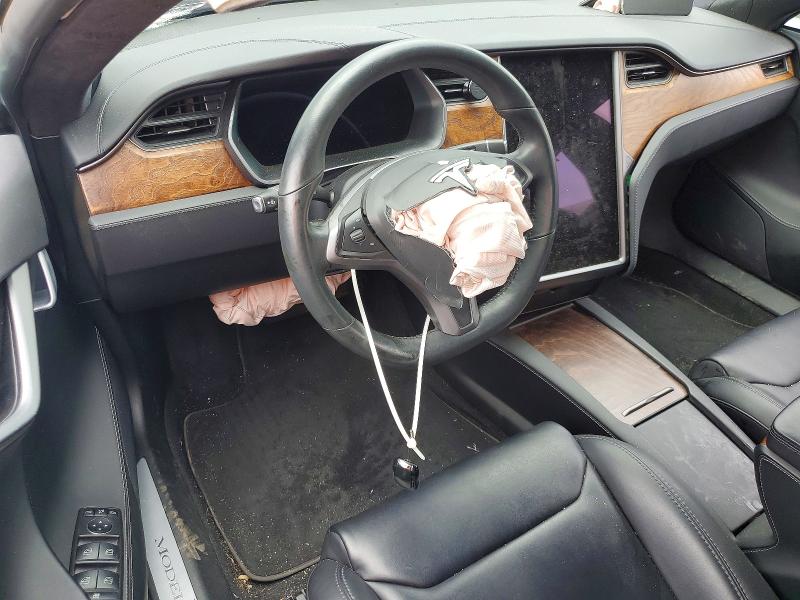 2020 Tesla VIN 5YJSA1E24LF358004 COPART salvage auction — FRONT END, MD - CERT OF SALVAGE > 75% DAMAGE, sold $1,850 on 2026-08-03 (photo 8)