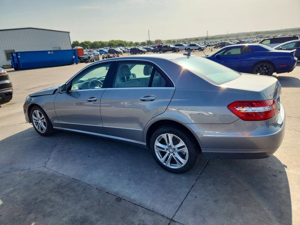 2011 Mercedes-benz E-class VIN WDDHF5GB6BA368076 COPART salvage auction — FRONT END, Tx - Salvage Vehicle Title, sold $1,800 on 2026-07-06 (photo 2)