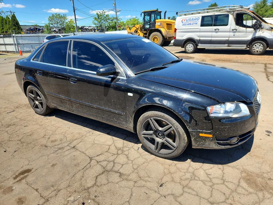 2007 Audi A4 VIN WAUDF78E67A271381 COPART salvage auction — REAR END, Ct - Cert Of Title-Salvage, sold $450 on 2026-07-10 (photo 4)