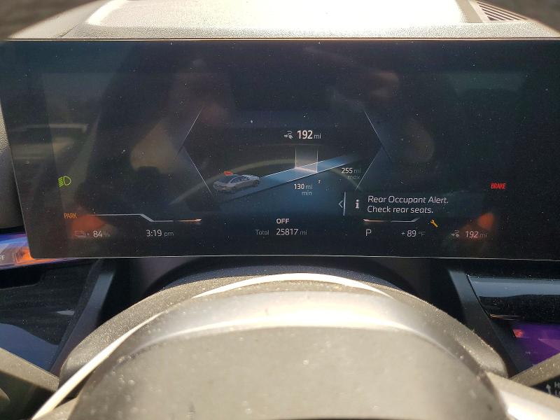 2024 BMW I5 VIN WBY33FK04RCR16825 COPART salvage auction — SIDE, Ca - Salvage Certificate, sold $27,000 on 2026-08-24 (photo 9)