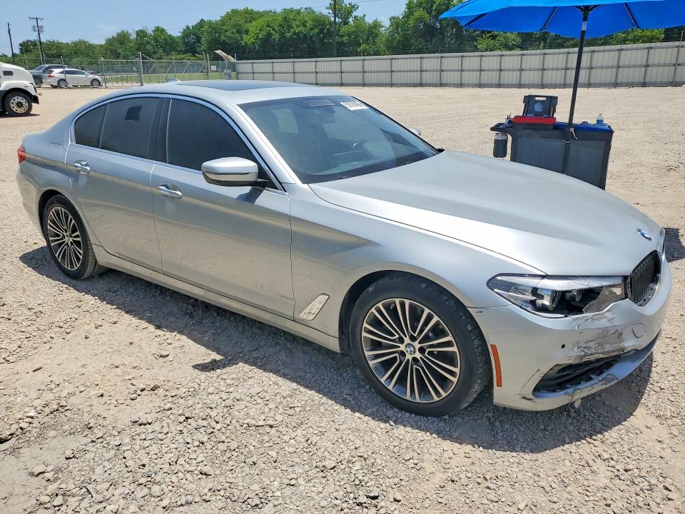 2017 BMW 5er VIN WBAJA7C39HG905868 COPART salvage auction — FRONT END, Wv - Certificate Of Title, sold $6,900 on 2026-07-13 (photo 4)
