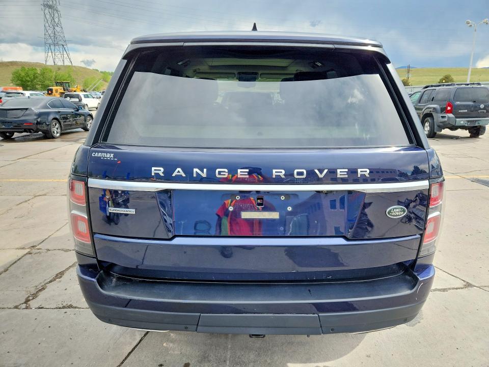 2018 Land rover RANGE ROVER VIN SALGS2RE9JA501024 COPART salvage auction — FRONT END, Co - Salvage Title, sold $12,800 on 2026-07-13 (photo 6)